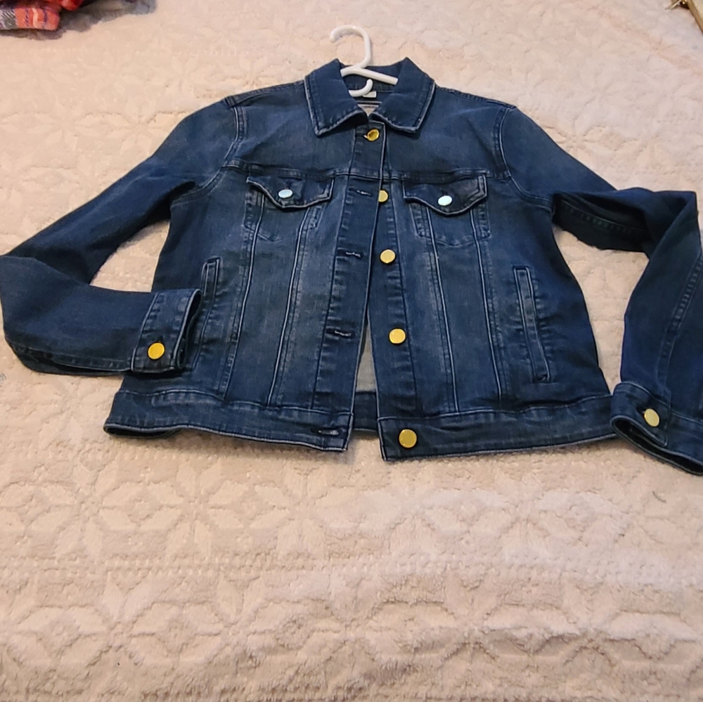 Michael Kors blue Jean jacket